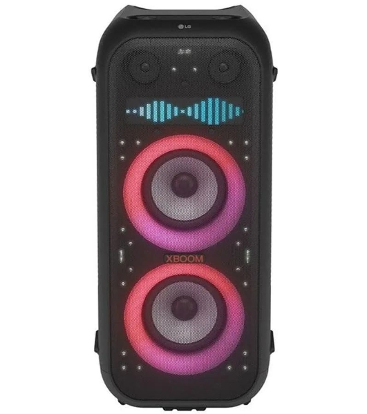 Минисистема LG XBOOM XL9T черный/красный 1000Вт USB BT