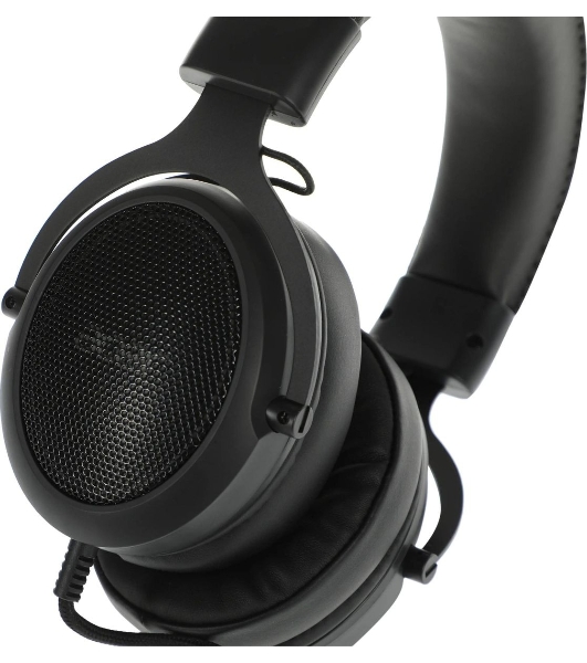 Гарнитура Acer AHW120 чёрный, проводная, USB, подсветка
