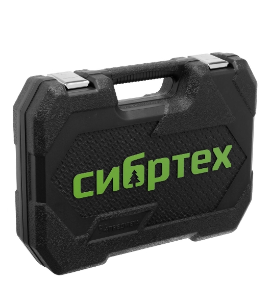 Набор инструментов Сибртех 13388 1/2', 1/4', пластиковый кейс, 94 предмета