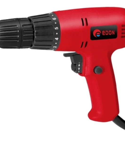 Дрель-шуруповерт Edon DS-350, 400 Вт, 23 Нм, щеточный