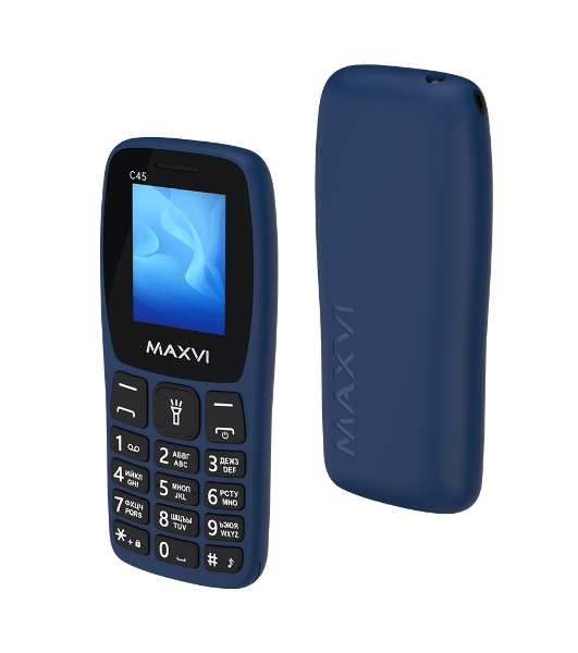 Мобильный телефон Maxvi C45 маренго