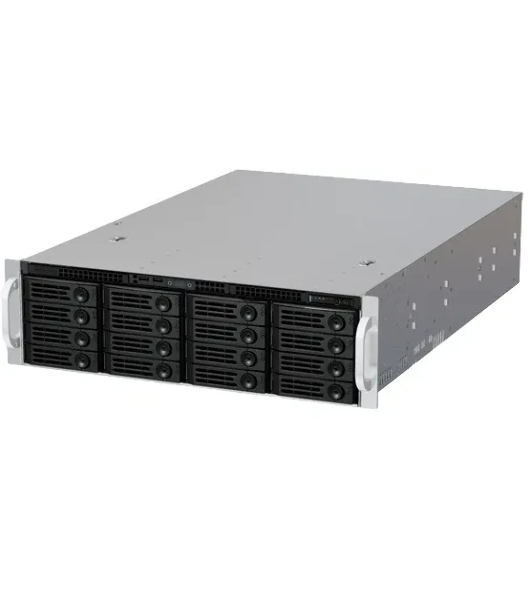Серверный Корпус Ablecom CS-R36, 3U, чёрный, 5 x 80 мм
