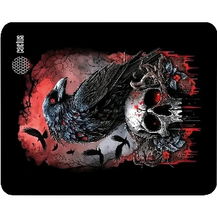 Коврик для мыши Cactus Raven 250x200x3мм (CS-MP-D14S)