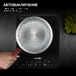 Плита настольная электрическая Hyundai HYC-0101 черный эмаль (настольная), фото25