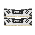 Оперативная память Kingston Fury Renegade, DDR5, 96Gb (2x48GB), 6000MHz, CL32, DIMM, с радиаторами, серебристый/черный, фото 1