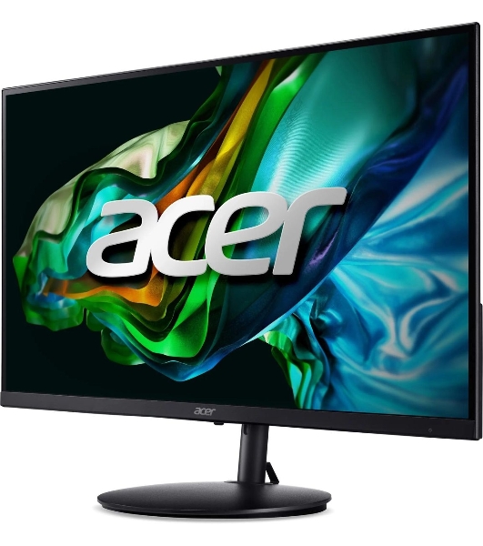 Монитор 23.8' Acer SH242YG0bih IPS 1920x1080, 120 Гц, 1 мс, 16:9, 250 кд/м², HDMI 1.4, VGA, 3.5 Jack, HAS FreeSync, черный