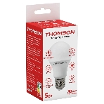 Лампа cветодиодная LED Thomson TH-B2098 E27, груша, 5Вт, 4000К, белый нейтральный, 1 шт., фото2