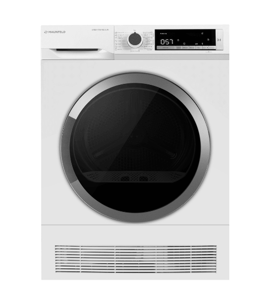 Сушильная машина Maunfeld MFDM157WH200 SLIM белый, 7 кг, сушка - конденсационная, программ - 15, 59.5 x 84.5 x 52.5 см
