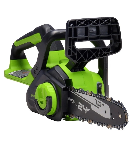 Цепная пила Greenworks G24CS25 аккум. 600Вт 0.8л.с. дл.шины:10' (25cm) 1аккум. 8Ач ЗУ (2007707UH)
