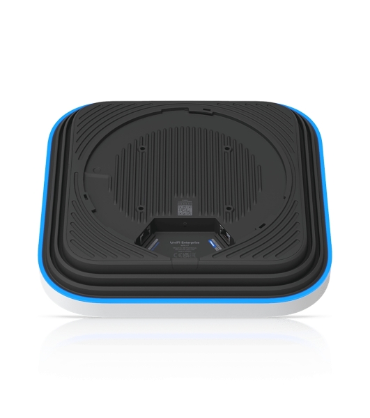 Точка доступа Wi-Fi Ubiquiti UniFi E7 AP 2,4+5+6 ГГц, Wi-Fi 7, 4х4 MU-MIMO, 802.3bt, 1х 10G RJ45, 1х 1G RJ45