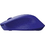Мышь беспроводная Logitech M330 SILENT PLUS синий, 1000 dpi, радиоканал, USB, кнопки - 3, фото2