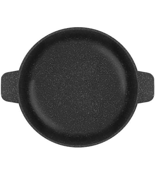 Кастрюля Maunfeld GALAXITE MF24GLX01CR 24 см, 4 л из литого алюминия со стеклянной крышкой