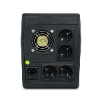 Источник бесперебойного питания Powerman UPS Back Pro 1500 black (линейно-интерактивный, 1500VA, 900W, 4xEURO) (6117061), фото2