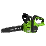Цепная пила Greenworks G24CS25 аккум. 600Вт 0.8л.с. дл.шины:10' (25cm) 1аккум. 8Ач ЗУ (2007707UH), фото 1