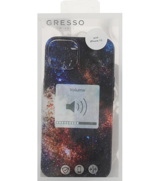 Чехол (клип-кейс) Gresso Meridian, для iPhone 13, черный gr17aaae8892