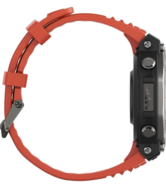 Умные часы Amazfit T-Rex 3 A2323, 1.5' AMOLED, Wi-Fi, Bluetooth, 10ATM, темно-серый / красный
