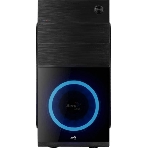 Компьютерный корпус Aerocool/Formula Cs-105 Blue (mATX, без БП, 1x USB3.0, 1x USB2.0, 1x 12cm blue LED front fan), фото7