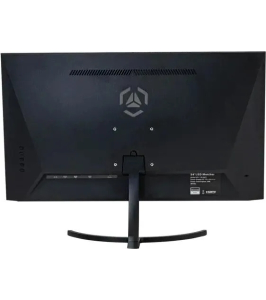 Монитор 23.8' Гравитон МН24А IPS 1920x1080, 75 Гц, 5 мс, 16:9, 300 кд/м², 1xHDMI, 1xDP, 1xVGA, 1x3.5 мм, черный