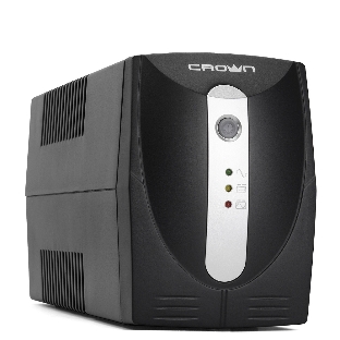 Источник бесперебойного питания Crown CMU-650X/650 ВА/360 Вт/CEE 7 (евророзетка), IEC 320 C13 (компьютерный)