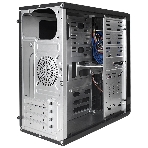 Компьютерный корпус Minitower ExeGate MA-371X-UNS450 (mATX, БП UNS450 с вент. 12см, 2*USB+2*USB 3.0, аудио, черный), фото2