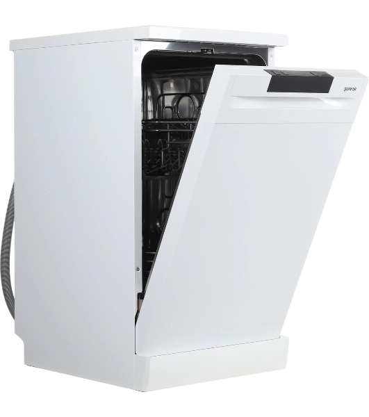 Посудомоечная машина Gorenje GS520E15W, белая, 44.8 см, 9 компл., 47 дБ, класс A++