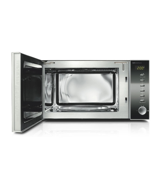 Микроволновая печь CASO M 20 Electronic зеркальный/серебристый, 20 л, 800 Вт, переключатели - кнопки, поворотный механизм