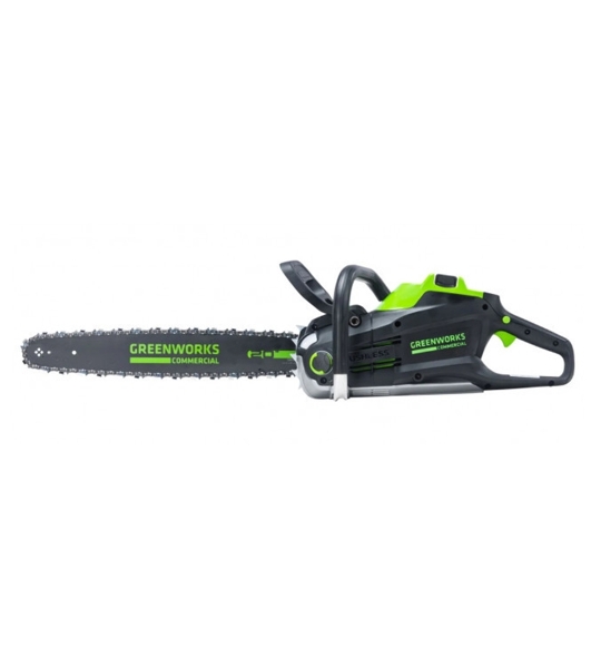 Цепная пила аккумуляторная GreenWorks GD82CS51, 82V, 51 см, бесщеточная, с 1хАКБ 5 А·ч. и ЗУ (2008307UB)