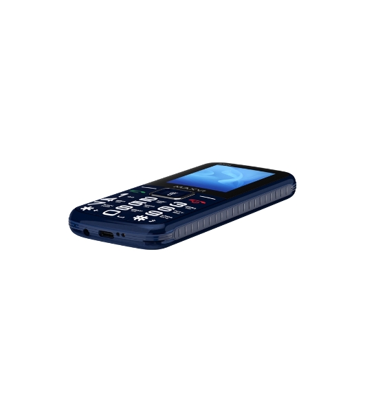 Мобильный телефон Maxvi RT-04 + док-станция, синий