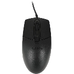 Мышь проводная A4Tech OP-720 черный, 1200 dpi, USB, кнопки - 3, фото 1