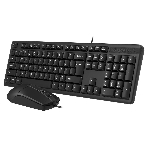 Комплект клавиатура+мышь A4Tech KK-3330S проводной, USB, 1200 DPI, чёрный, фото22