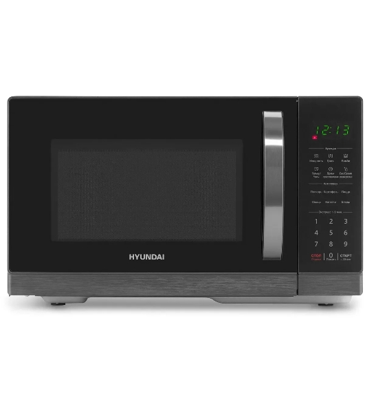 Микроволновая печь Hyundai HYM-D3011 черный, 25 л, 900 Вт, переключатели - сенсор
