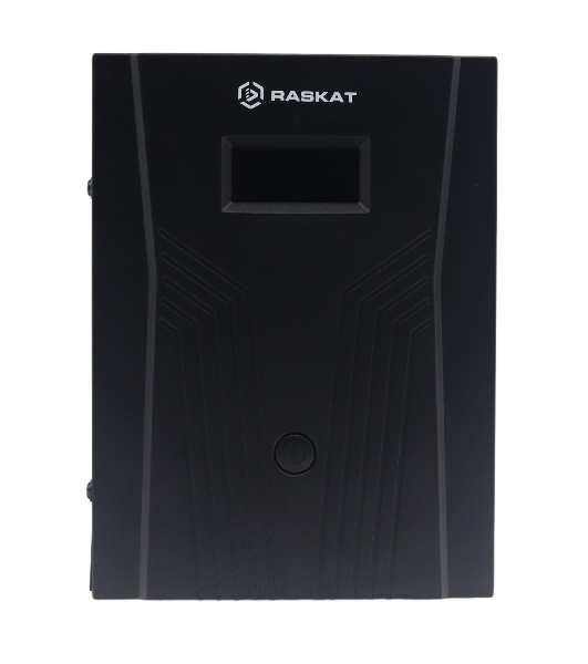 Источник бесперебойного питания (ИБП) Raskat ИБП Raskat HSL-3000VA (3000VA, 1800Вт, 4xCEE7, LCD, USB type-B, 2xRJ-45)