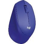 Мышь беспроводная Logitech M330 SILENT PLUS синий, 1000 dpi, радиоканал, USB, кнопки - 3, фото4