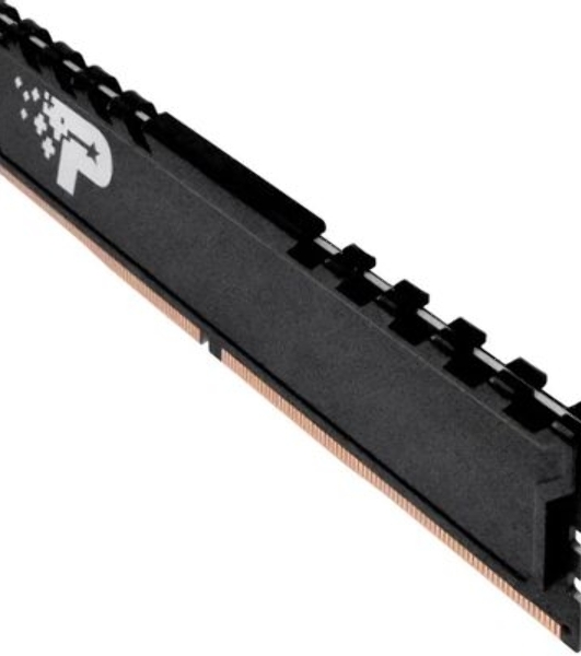 Оперативная память Patriot Signature Premium, DDR4, 16GB (1x16GB), 3200 MHz, CL22, с радиатором, чёрный