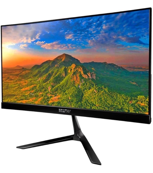 Монитор 23.8' БЕШТАУ M24FHD VA 1920x1080, 75 Гц, 5 мс, 16:9, 250 кд/м², DP 1.2, HDMI 1.4, VGA, 3.5 Jack, динамики (2x2 Вт), черный