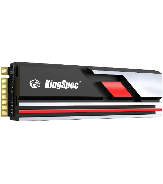 Накопитель SSD KingSpec XG7000 XG7000-1Tb PRO, 1Tb, PCIe 4.0 x4, M.2 2280, NVMe, R/W 7400/6600, с радиатором