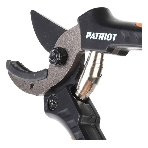 Секатор PATRIOT PAP-177,контактный,наковаленка (cталь 65 Mn), лезвие (япон.сталь SK5), PP+TPR рукоятки, пружин.привод,177 мм, фото3