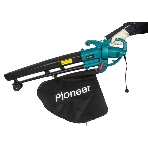 Воздуходув-Садовый Пылесос электрический Pioneer EBVM-3000-01, фото3