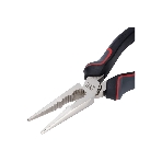 Плоскогубцы удлиненные Deli DL0104 200 мм, Cr-V, эксцентриковый шарнир, антикоррозийное покрытие, трехкомпонентная прорезиненная рукоять, фото6
