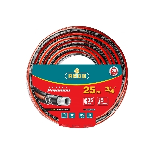 Шланг RACO PREMIUM 40300-3/4-25_z01 поливочный, 35атм., армированный, 5-ти слойный, 3/4'х25м