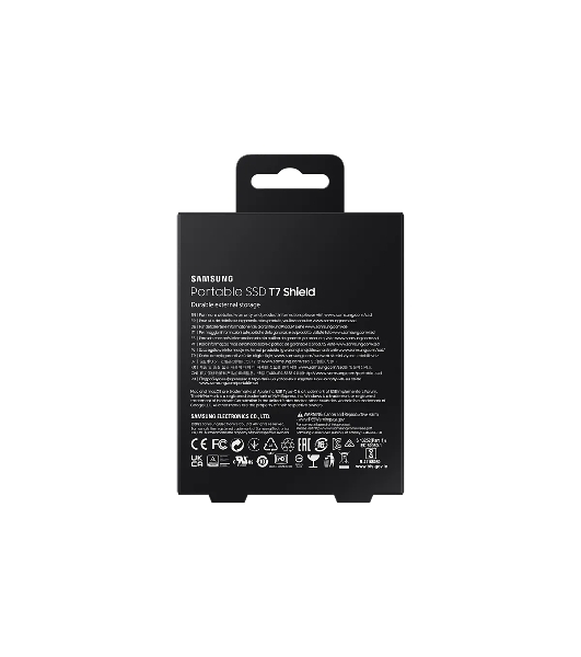 Внешний SSD Samsung T7 Shield, 1TB, USB 3.2 Gen 2 Type-C, R/W 1050/1000, синий