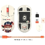 Мышь беспроводная/проводная A4Tech Bloody R72 Ultra Proxy Boom бежевый, 20000 dpi, радиоканал, USB, кнопки - 7, фото9