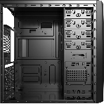Компьютерный корпус Aerocool/Formula CS-1101 черный без БП ATX 2x120мм 1x140мм 2xUSB 2.0 1xUSB 3.0 audio, фото2
