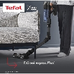 Пылесос вертикальный Tefal X-Force Flex TY9LC1WO серый/синий, питание от аккумулятора, 150 Вт, уборка сухая, пылесборник 0.65 л, фото10