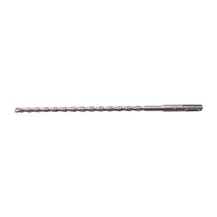 Бур по бетону Denzel двойная спираль, Cobalt W-tip, 8x260 мм, SDS PLUS
