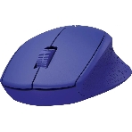 Мышь беспроводная Logitech M330 SILENT PLUS синий, 1000 dpi, радиоканал, USB, кнопки - 3, фото5