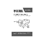 Транспортировочный комплект (колеса и ручки) для генераторов Denzel PS-25, PS-28, PS-33, PS-33E, фото6