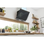 Вытяжка наклонная Gorenje WHI649X21P черный/серебристый, 60 см, 740 куб. м/ч, 67 дБ, фото2