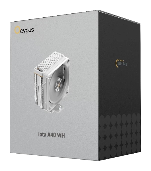 Вентилятор Cooler Ocypus Iota A40 WH Iota-A40-WH белый 120мм алюминий+медь 2000rpm 29db 4-pin 220W 156мм
