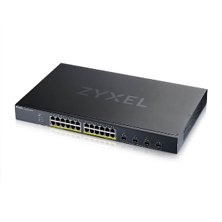 Коммутатор Smart L3 Lite PoE+ Zyxel NebulaFlex XGS1935-28HP, rack 19', 24xGE PoE+, 4xSFP+, бюджет PoE 375 Вт